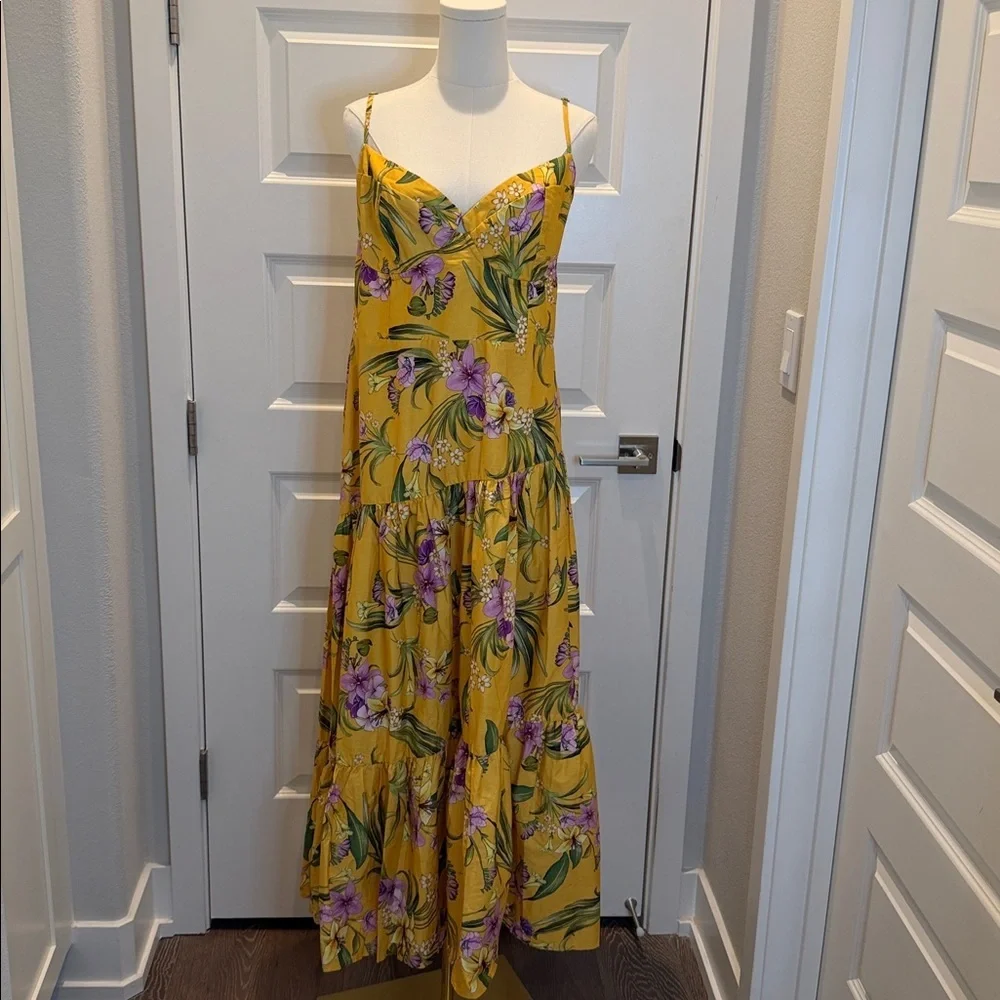FARM Rio Flowers Long Dress Size XL - Picture 6 of 11